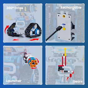 Glikid durable robot parts designed for safe, ongoing creativity