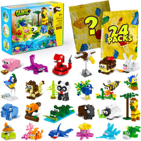 Glikid mini animal building blocks blind bags pack 01 showing surprise-ready party favors