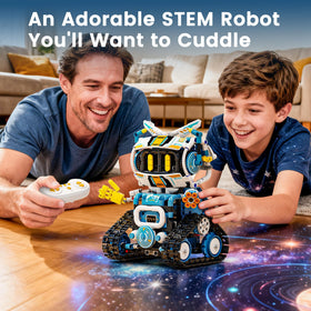 Glikid remote-controlled robot in motion demonstrates 360° movement