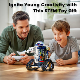 Glikid STEM RC robot automotive form inspires imaginative mechanical exploration.