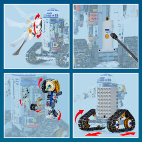 Glikid STEM RC robot Bluetooth app for easy programming.