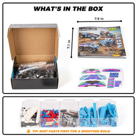 Glikid Technic 9-in-1 kid-building scene showcases teamwork and imagination