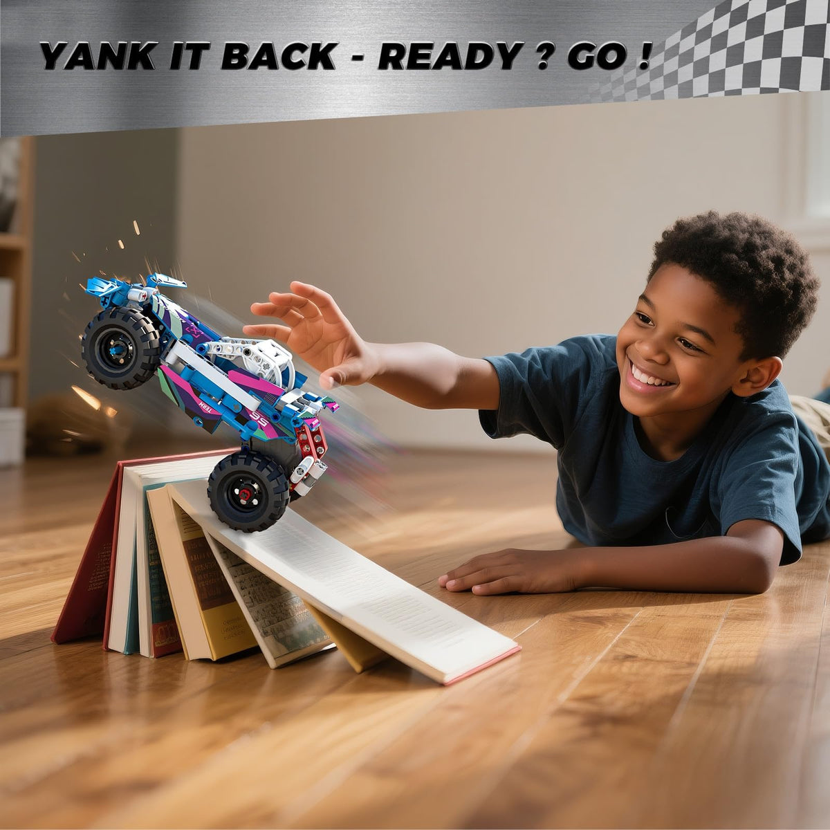 Glikid Technic 9-in-1 race graphics offer a stylish customizable look