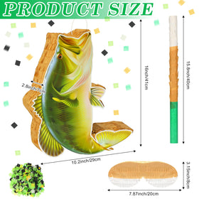 Glimin pinata stick 40 cm for kid-friendly tug-and-break fun.