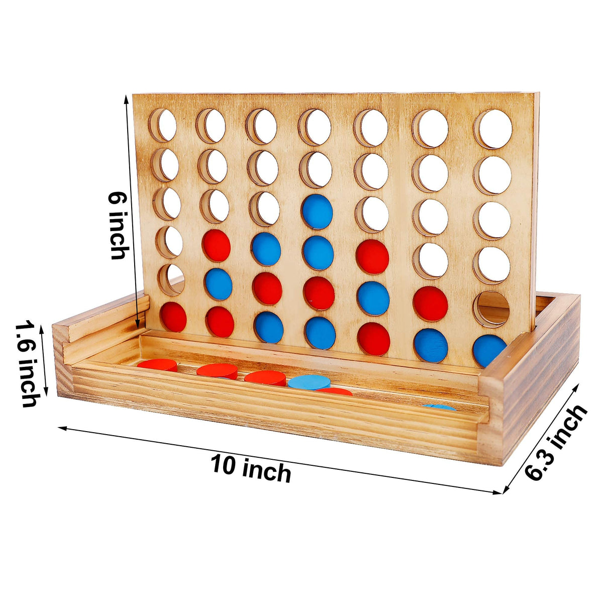 Glintoper four-in-a-row red discs ready for a match