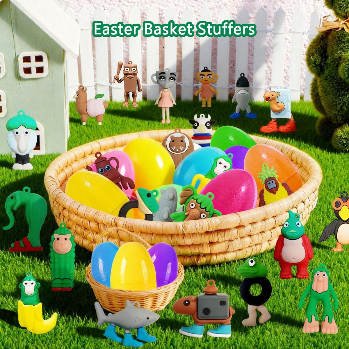 GlitchGear eggs and toys crafted from high-quality materials.