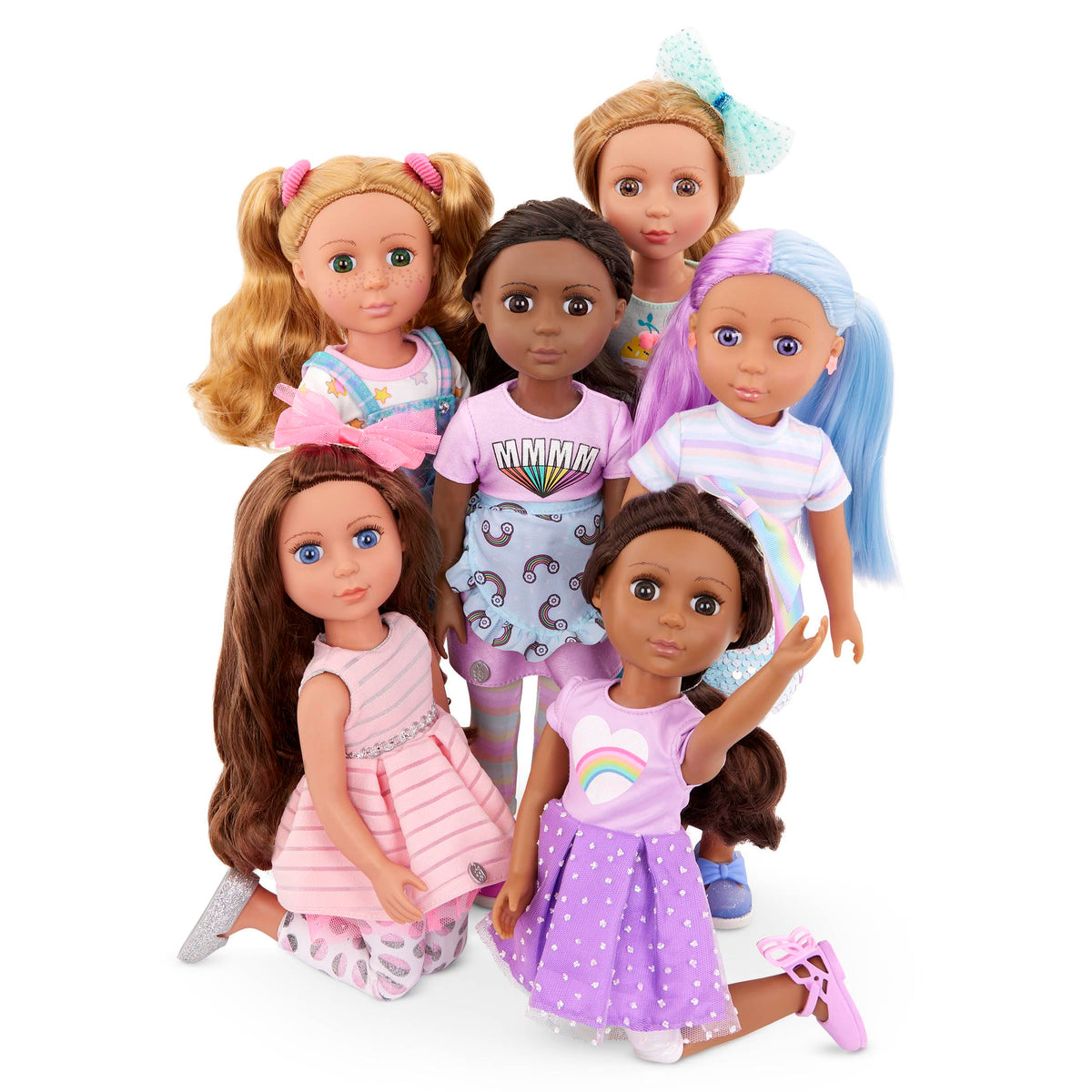 Glitter Girls Bluebell accessory-ready look invites creative storytelling.