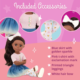 Keltie glitter leggings add shimmer to outfit details