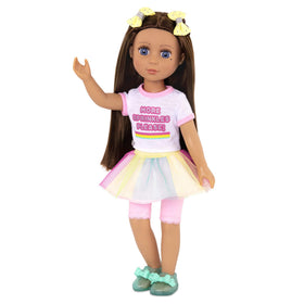 Glitter Girls Kika doll in 14-inch form ready for imaginative play.