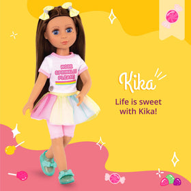 Kika ice cream top highlights vibrant style for daily dress-up adventures.