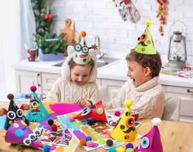 Glittery Garden elastic strings fit kids and adults.