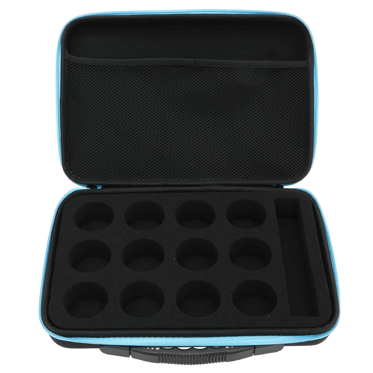 GLMFAN Yoyo Storage Bag interior view showcasing 12-hole organization