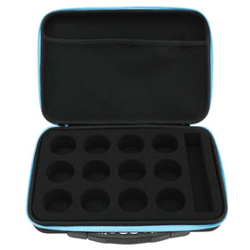 GLMFAN Yoyo Storage Bag interior view showcasing 12-hole organization