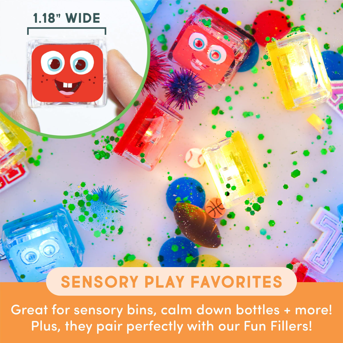 Glo Pals close-up shows vibrant colors and smooth textures