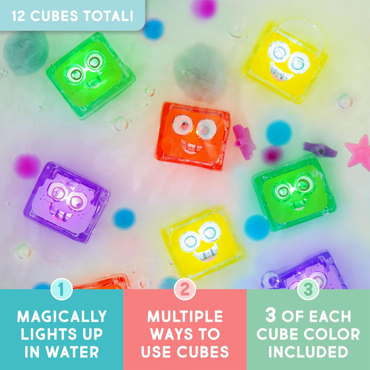 Glo Pals cubes with 2x battery life for longer sessions.