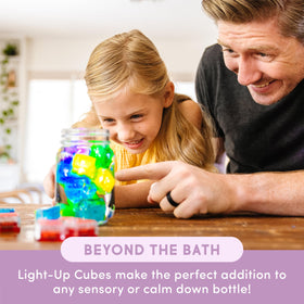 Glo Pals cubes compatible with Glo Pals characters for imaginative play