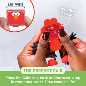 Glo Pals cubes glow with water-activation for sensory fun.