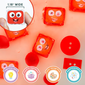 Glo Pals Multi-Sensory Play supports fine motor and color recognition.