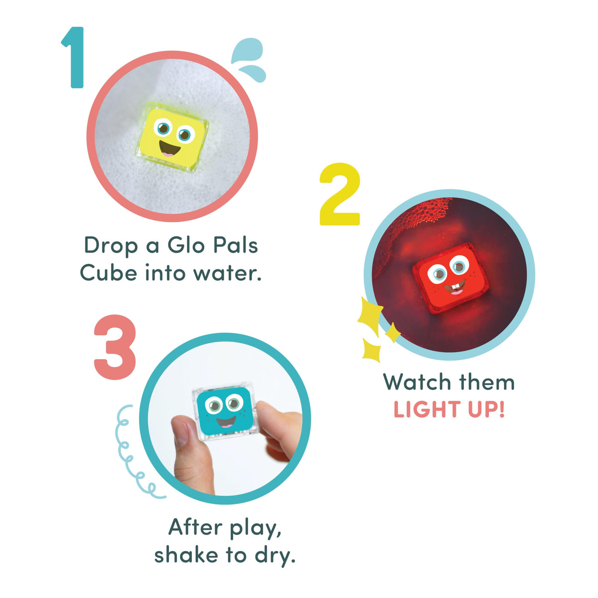 Glo Pals packaging hand-packaged with care in Mississippi