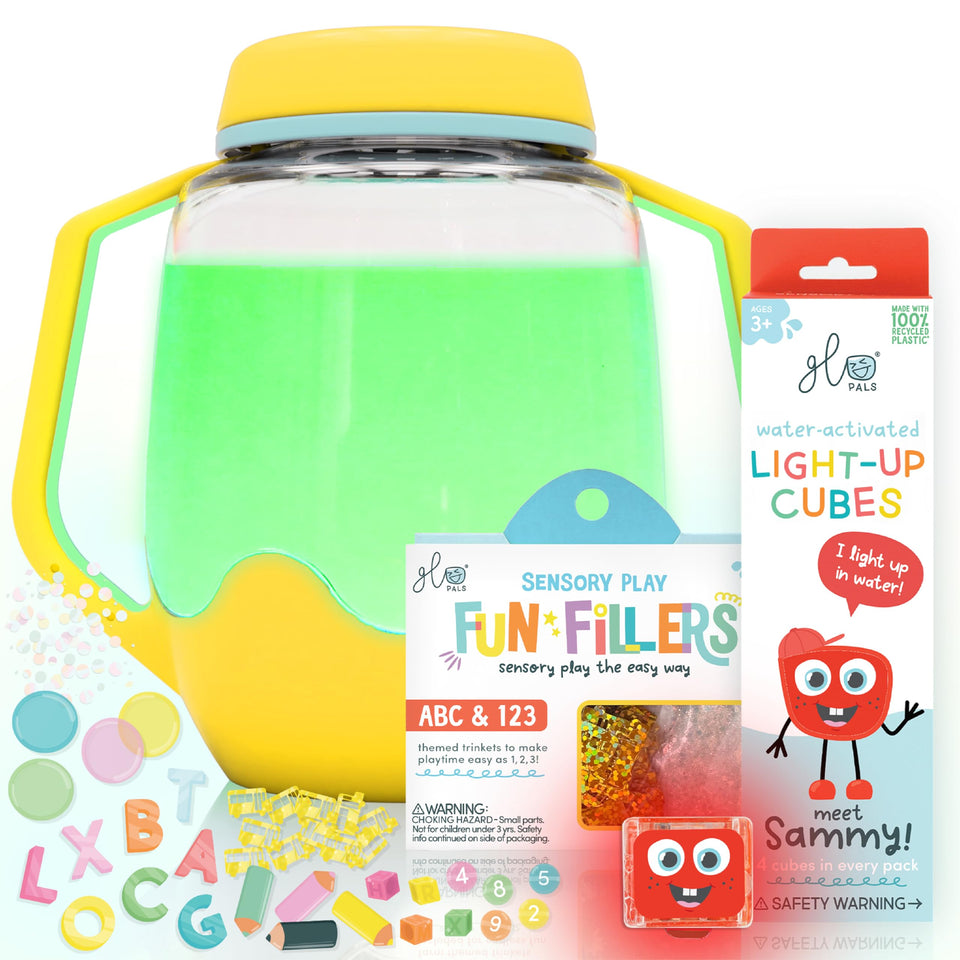 Glo Pals Play Pack Bundle — versatile sensory kit for on-the-go play.