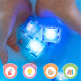 Glo Pals water saturation tips help ensure full glow during play.