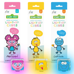 Glo Pals Sesame Street cubes bundle glow for sensory play