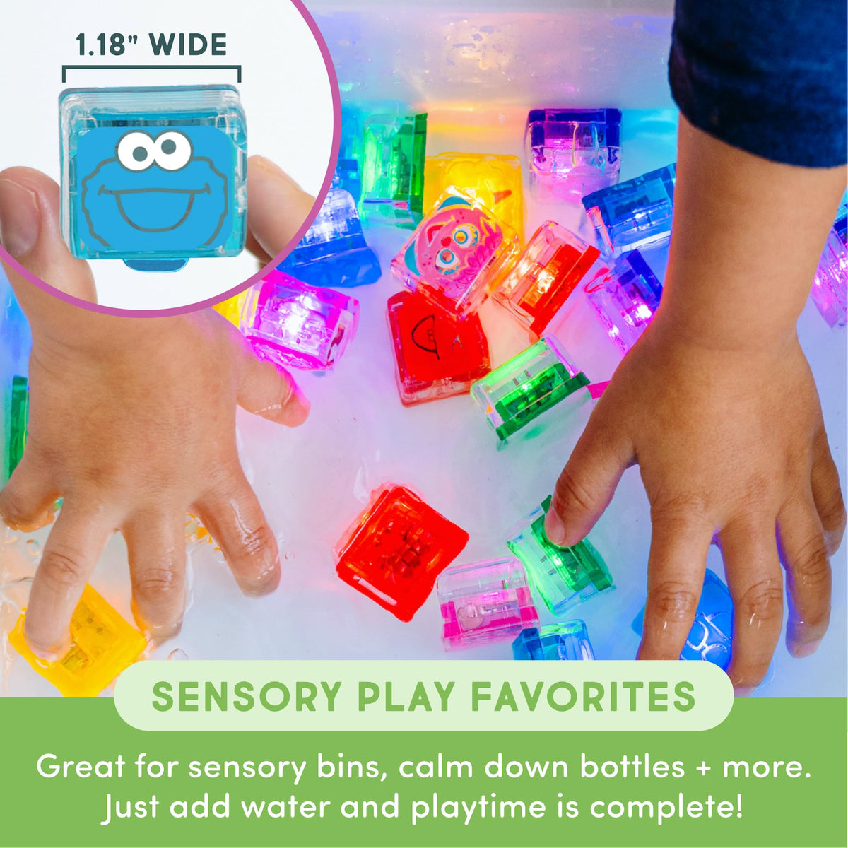 Glo Pals Sesame Street pack with easy gifting packaging