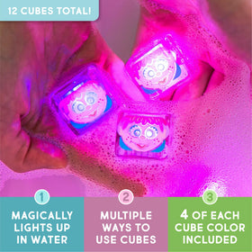 Glo Pals Sesame Street cubes light up with water activation
