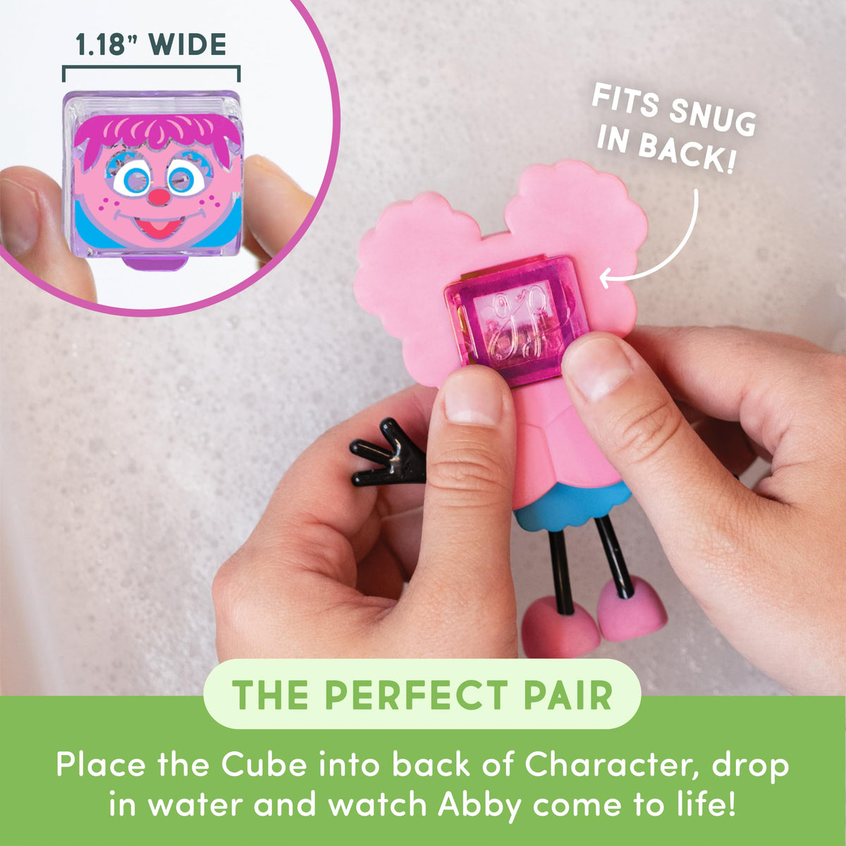 Glo Pals light-up cubes activated by water for interactive, color-rich play.