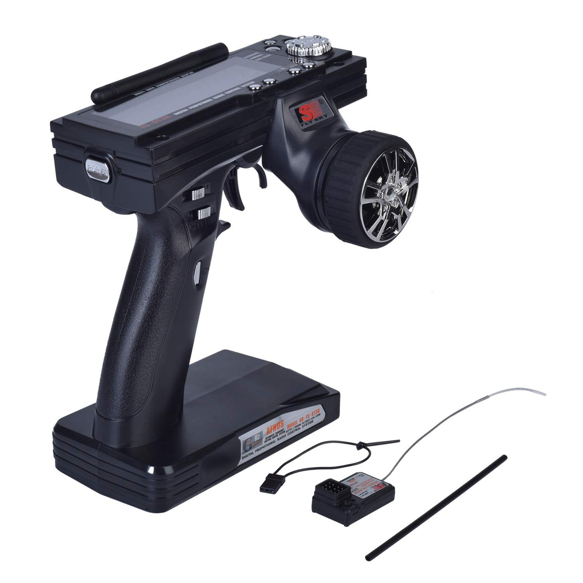 GLOBACT FS-GT3B transmitter exterior for precise RC control