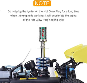 Globact RC nitro battery charger for easy charging between sessions