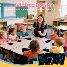 Glochin classroom and party LCD tablet, perfect goodie fillers and rewards.