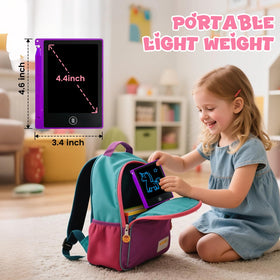 Glochin mini writing tablet on classroom desk for quick practice sessions.