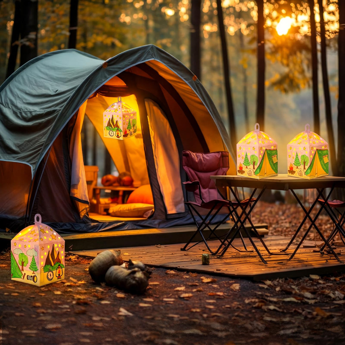 Glooglitter summer-camp-party-crafts—great for group activities and shared creativity.