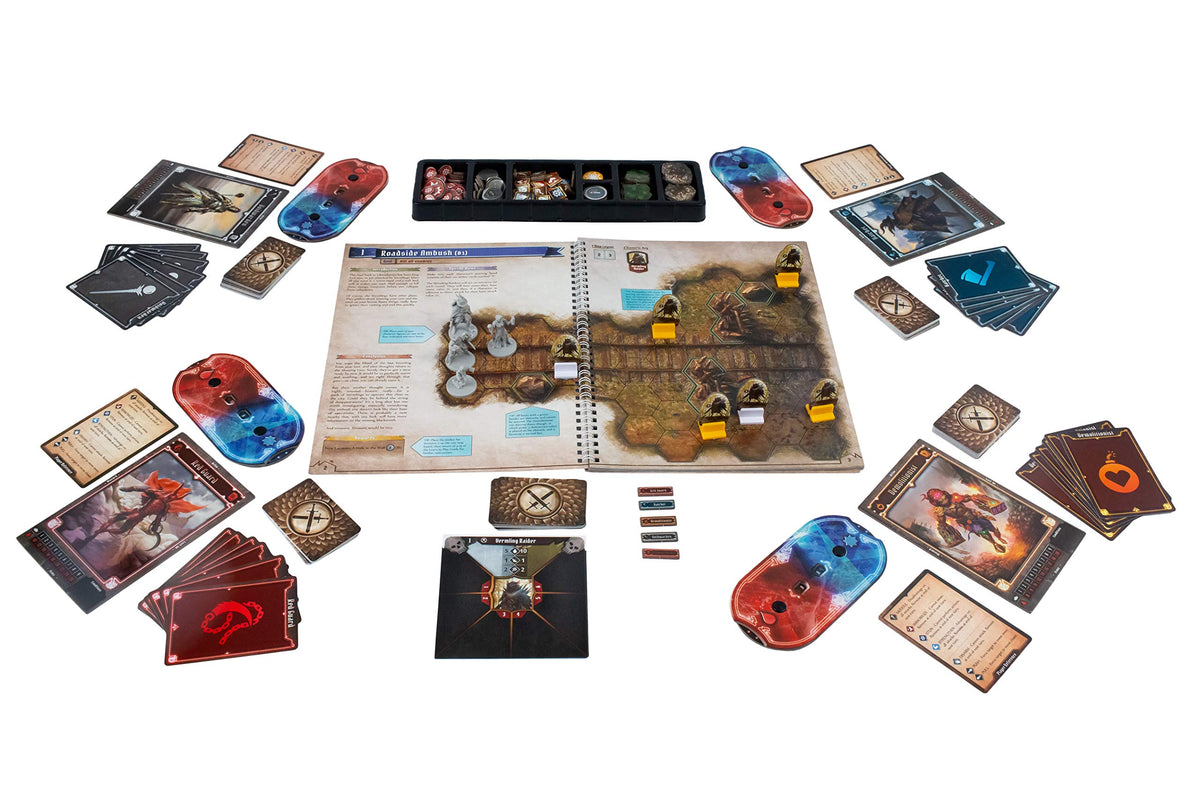 Gloomhaven Jaws of the Lion card decks organize actions and encounters efficiently
