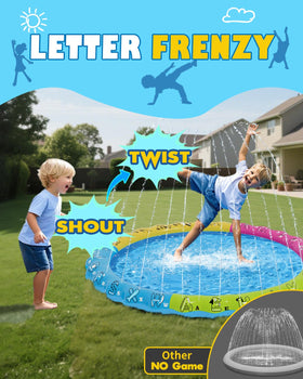 GloopGlee easy-setup splash pad for quick garden fun