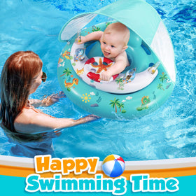 GLOPUS ocean-pattern float ideal for pools and beaches.