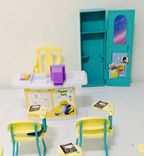 Gloria dollhouse doll not included; pairs with existing dolls for storytelling.
