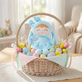 Gloveleya baby doll with soft fabric, ideal for gentle play and comfort.