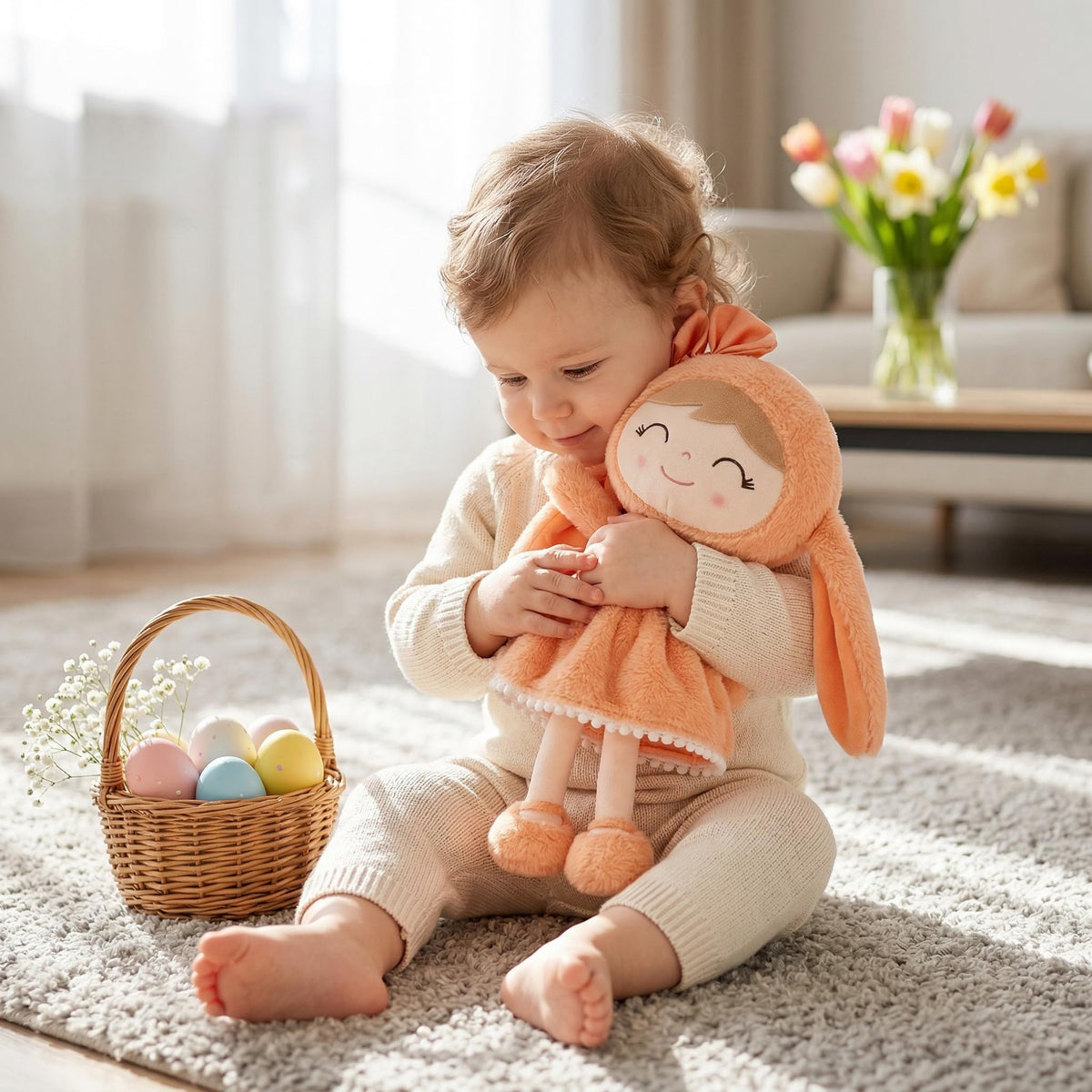 Gloveleya bunny ears outfit - adorable look for little girls.