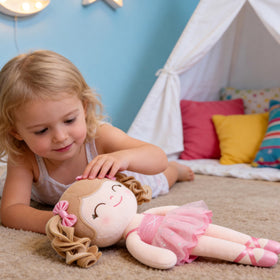 Gloveleya doll gift box present, enhances birthday surprises.