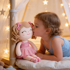 Gloveleya doll for nursery decor, adds charming focal point.