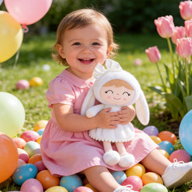 Gloveleya soft plush fabric closeup shows cloud-like softness for sensitive skin