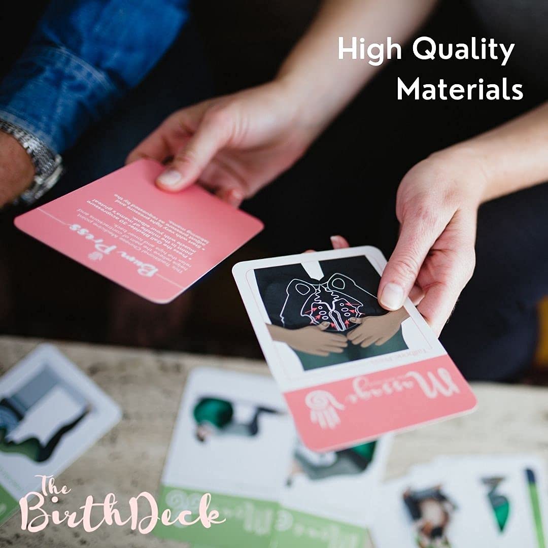 Glow Birth Deck thick card stock with matte finish
