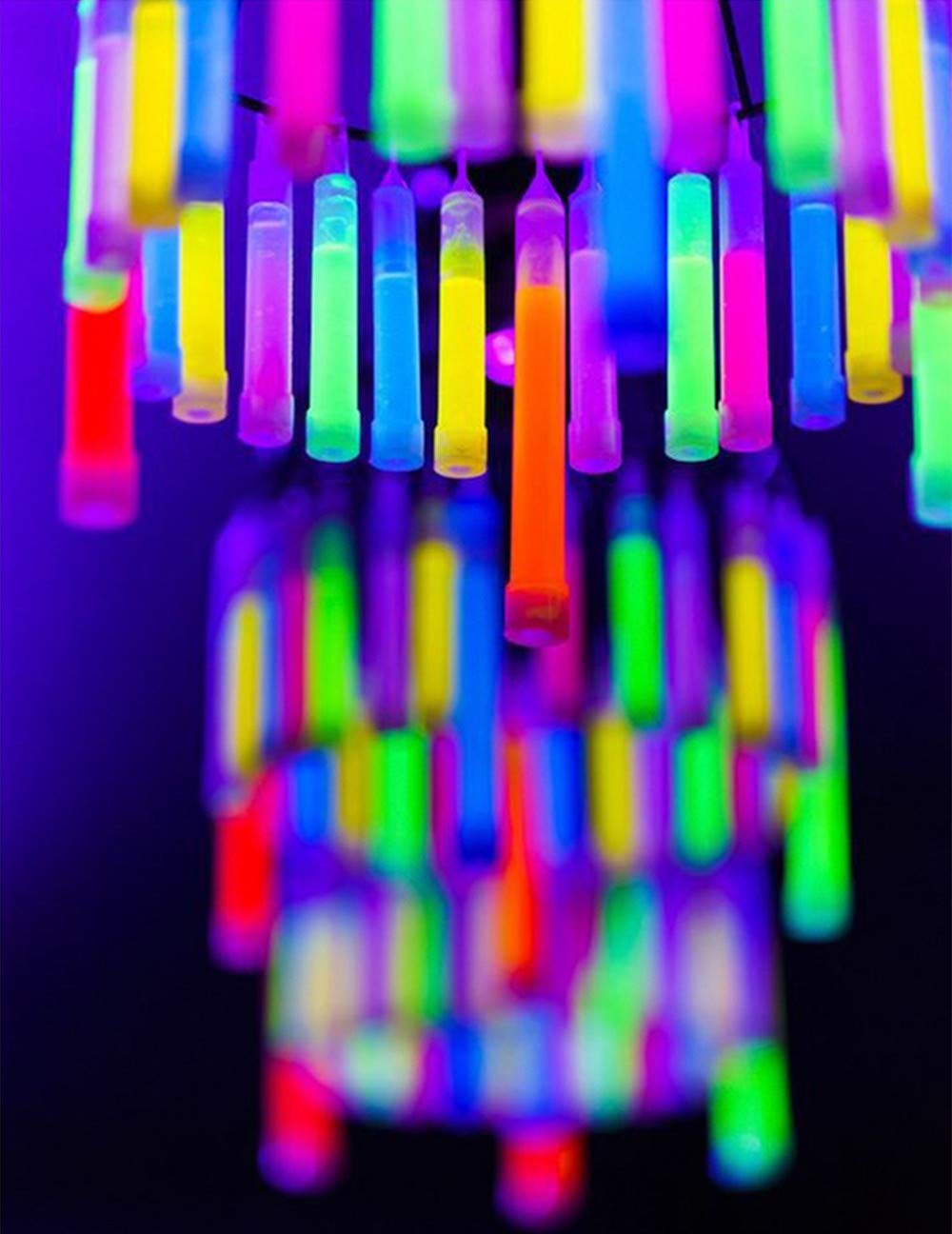 Glow Fever Glow Sticks with lanyards attached for convenient wearable glow