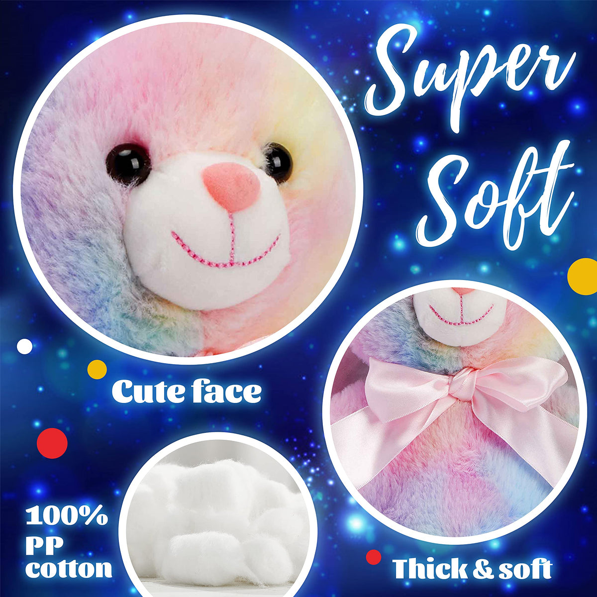 Glow Guards 10-inch Musical Bunny ready for birthday or Easter gifting.