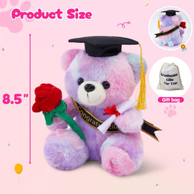 Glow Guards 8.5-inch soft plush bear for hugs and decor.