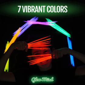 Glow Mind Eco-Friendly design reduces plastic while preserving glow quality