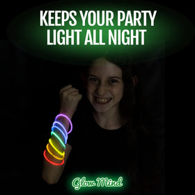 Glow Mind Necklace Connector glow sticks turned into glowing necklaces