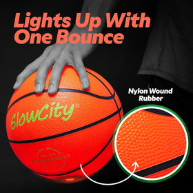 GlowCity Durable rubber shell protects electronics during play